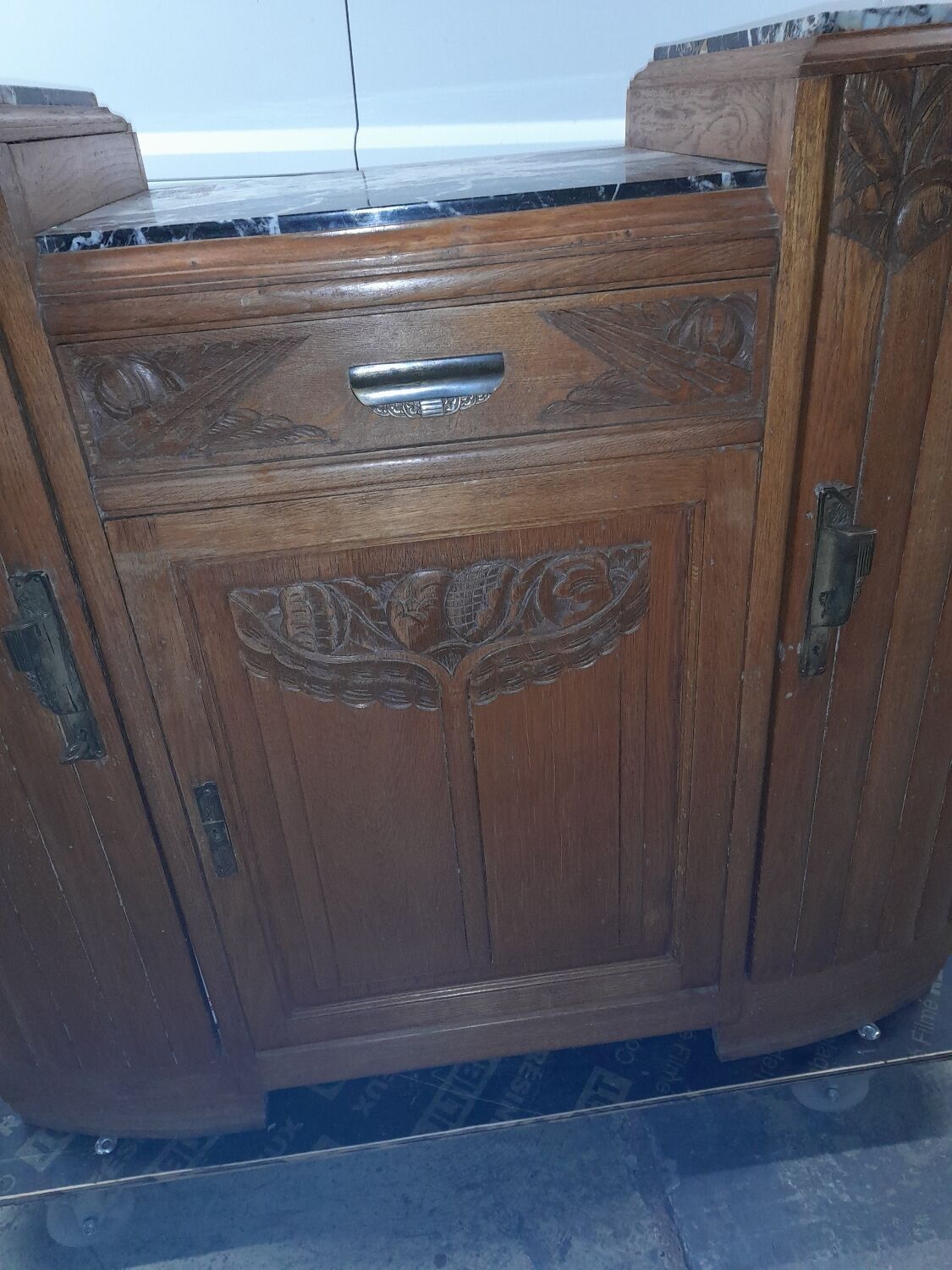 Art deco oak furniture