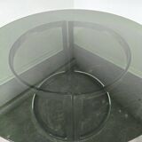 Table de salle à manger Vittorio Introini avec chaises Cuneo 1970