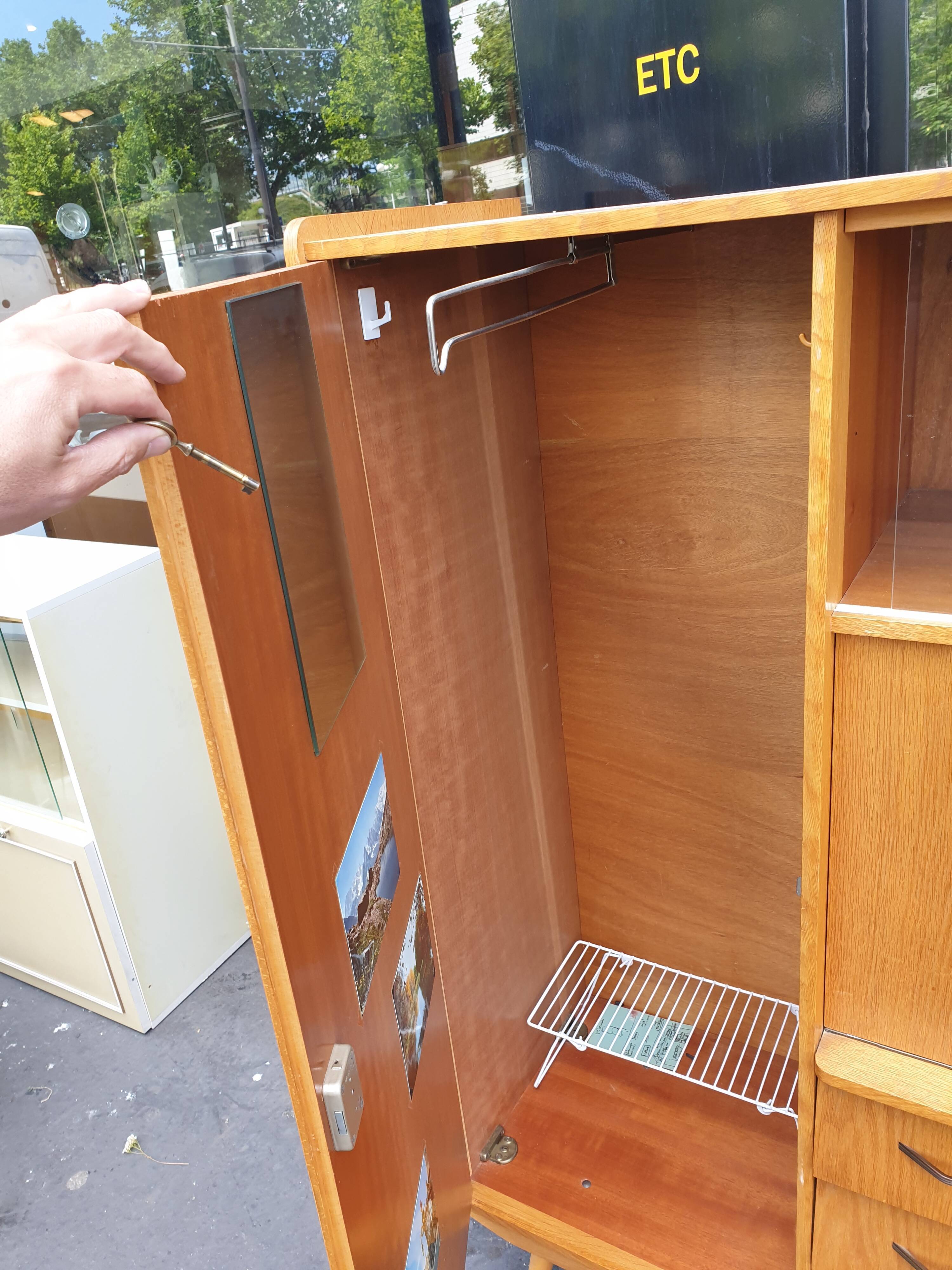 Scandinavian wardrobe dresser secretary