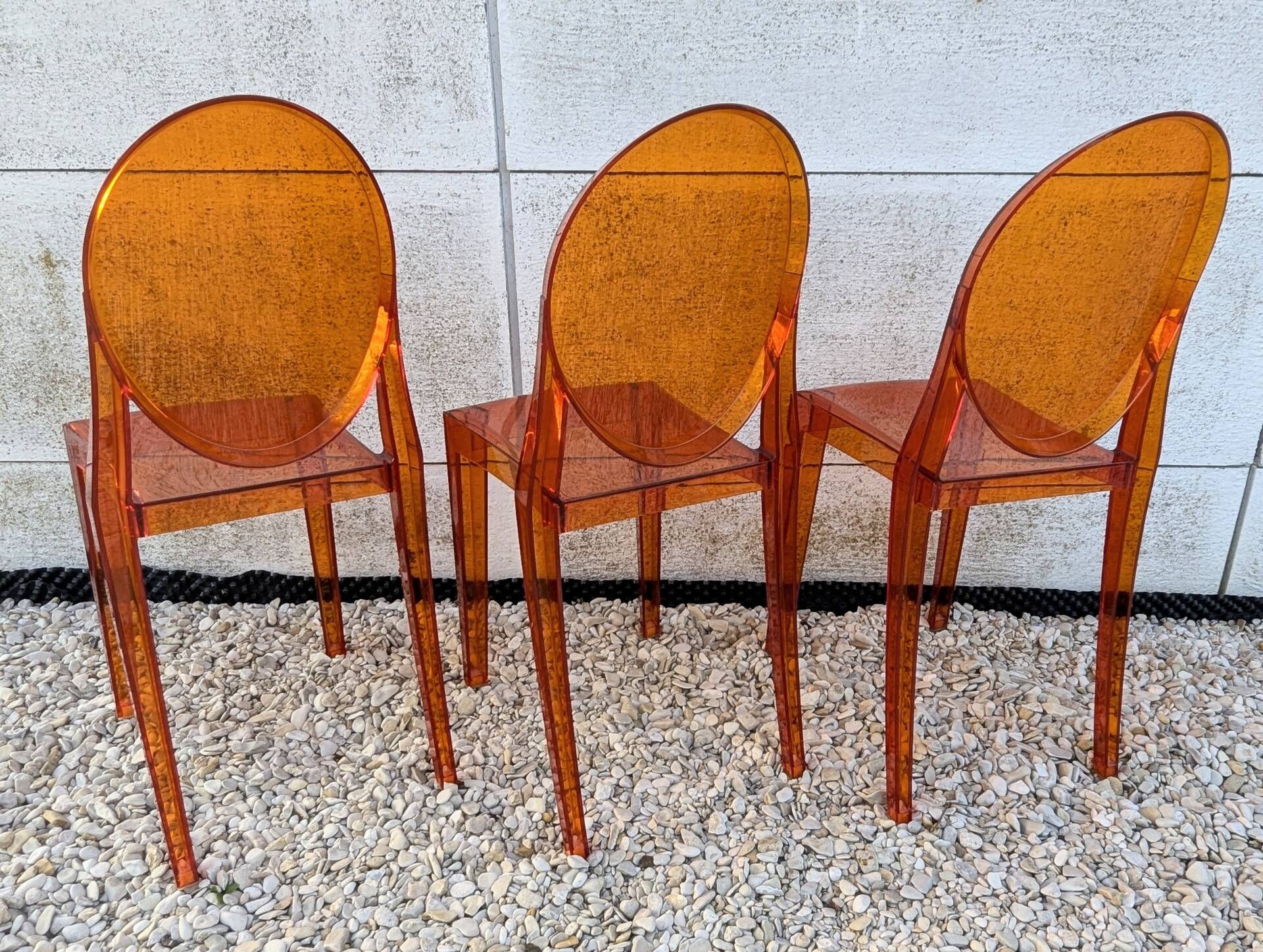 chaises Ghost Kartell design  Starck