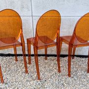 Ghost chairs Kartell design Starck