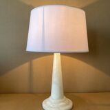 80s alabaster table lamp