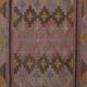 Vintage Turkish hallway rug 70x697 cm