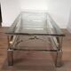 Chrome coffee table