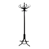 Early 20th century curved wooden coat rack by Thonet