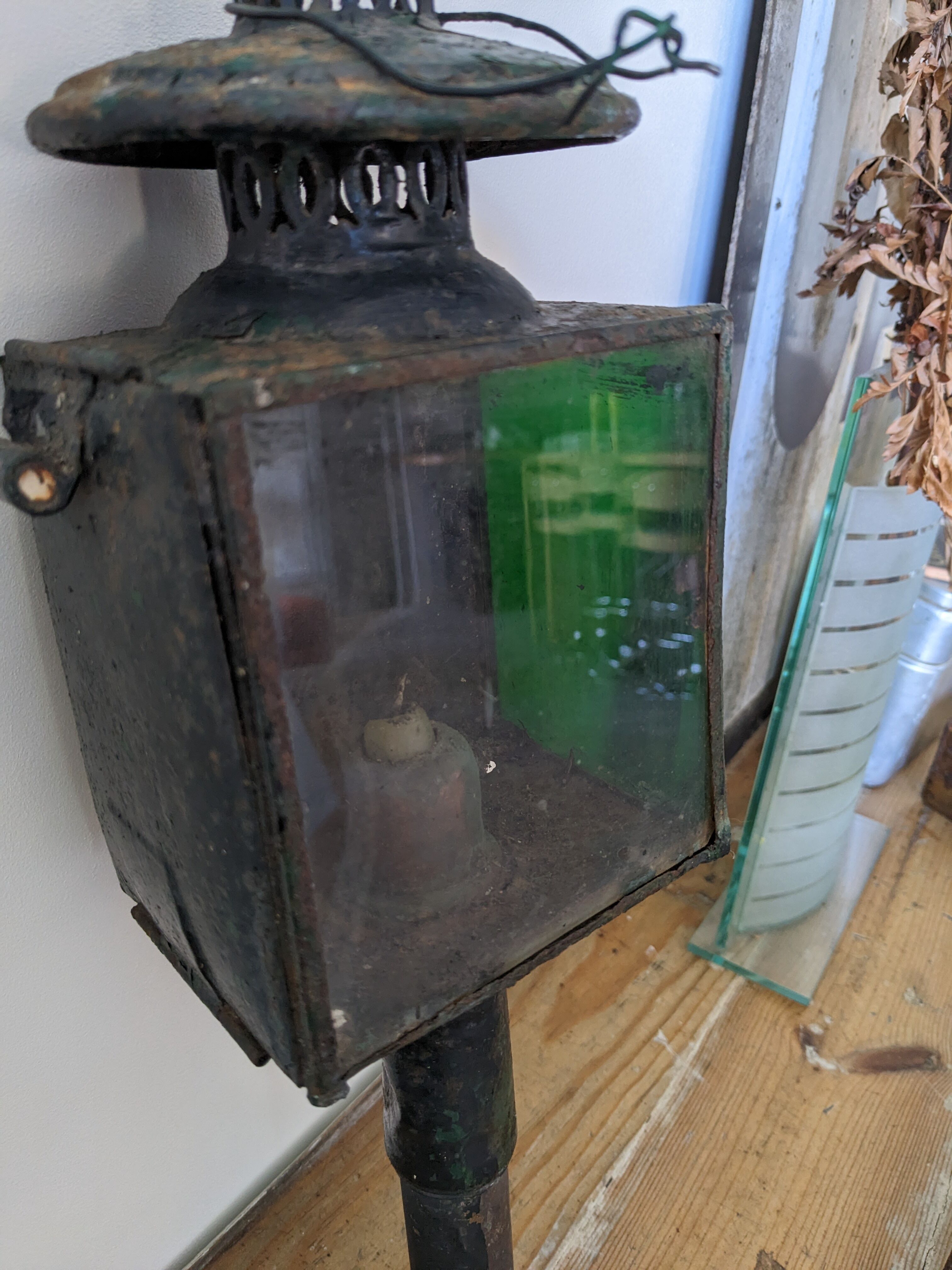 Lanterne de calèche fiacre XIXème