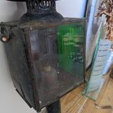 Old carriage lantern fiacre XIXth