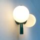 Mid-century German space age wall lamp by Kaiser Idell / Kaiser Leuchten.