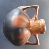 Vase en grès art déco signé