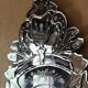 Venetian oval mirror 1970 vintage - 119x74cm