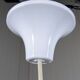 Vintage Kaiser Leuchten glass hanging lamp, 1960’s