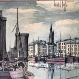 Painting: oil on canvas reproduction by Bernard Buffet