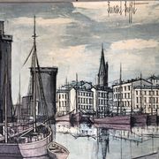 Painting: oil on canvas reproduction by Bernard Buffet