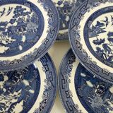 6 English plates
