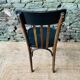 Set of four vintage bentwood bistro chairs.