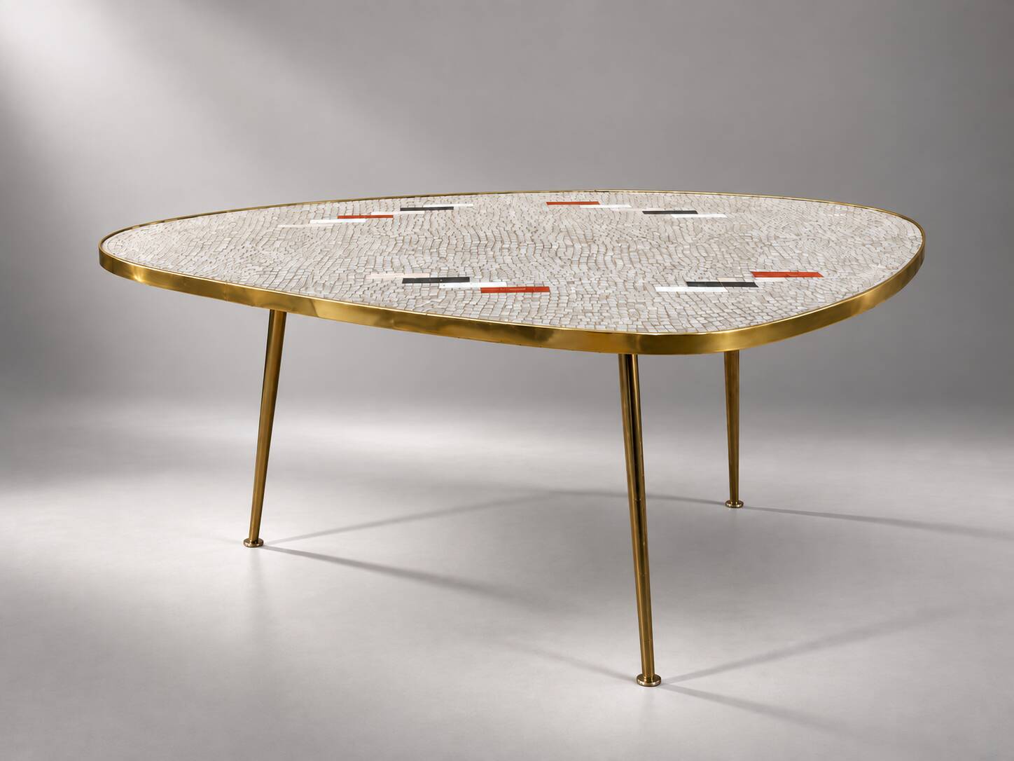 Mosaic coffee table - Berthold Muller