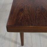 table basse danoise en palissandre du milieu du siècle, années 1960