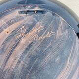 Ceramic dish/plate signed Lucien Guidot