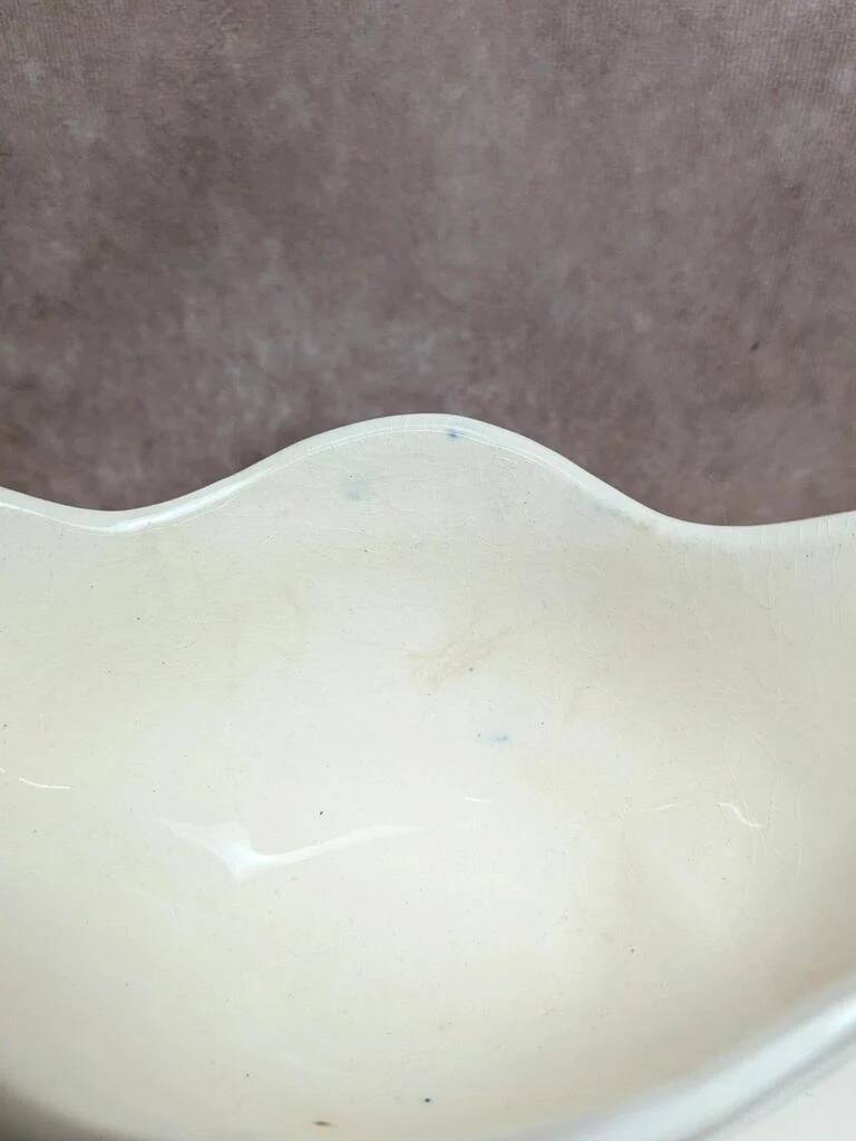 Saucière Terre de fer Salins modèle Damier