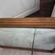 Beveled mirror in solid wood