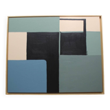 Original geometric painting