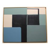 Original geometric painting