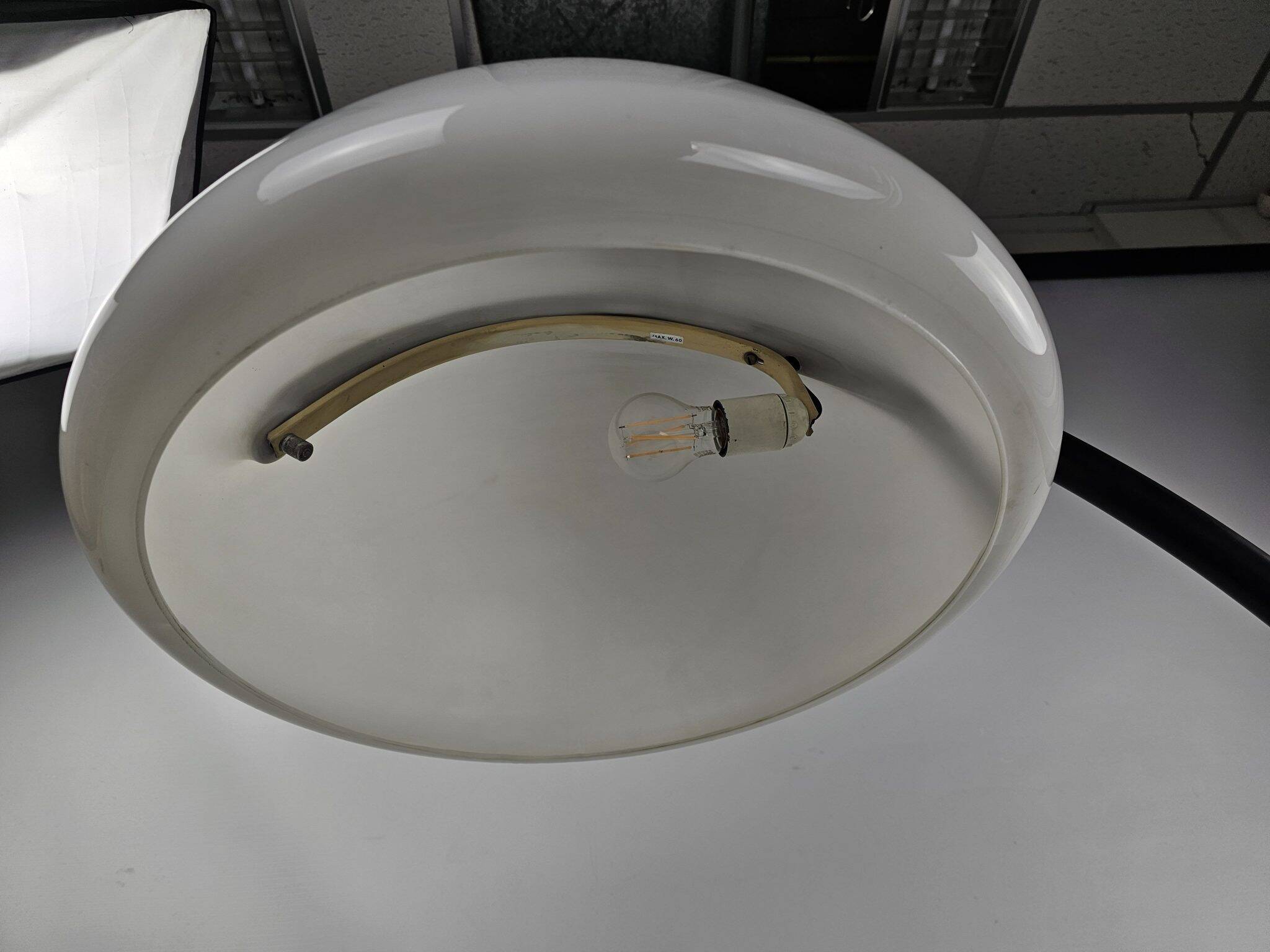 Lampadaire de Martinelli Luce Modèle Serpente