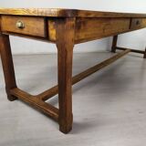 Oak farmhouse table