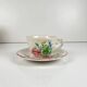 Set of 6 coffee cups with saucers model Réverbère by KG Lunéville.
