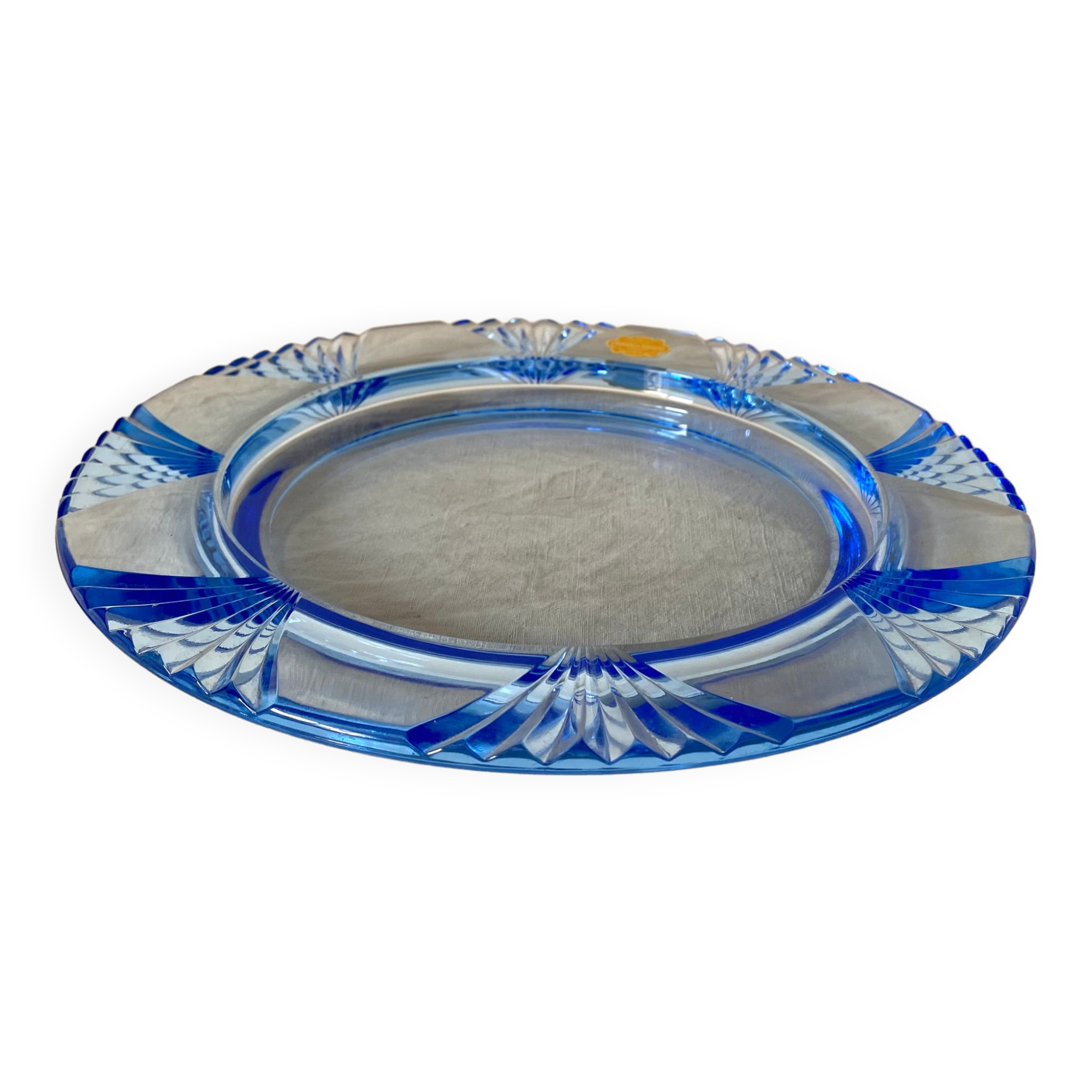 Bavarian crystal dish 30 cm