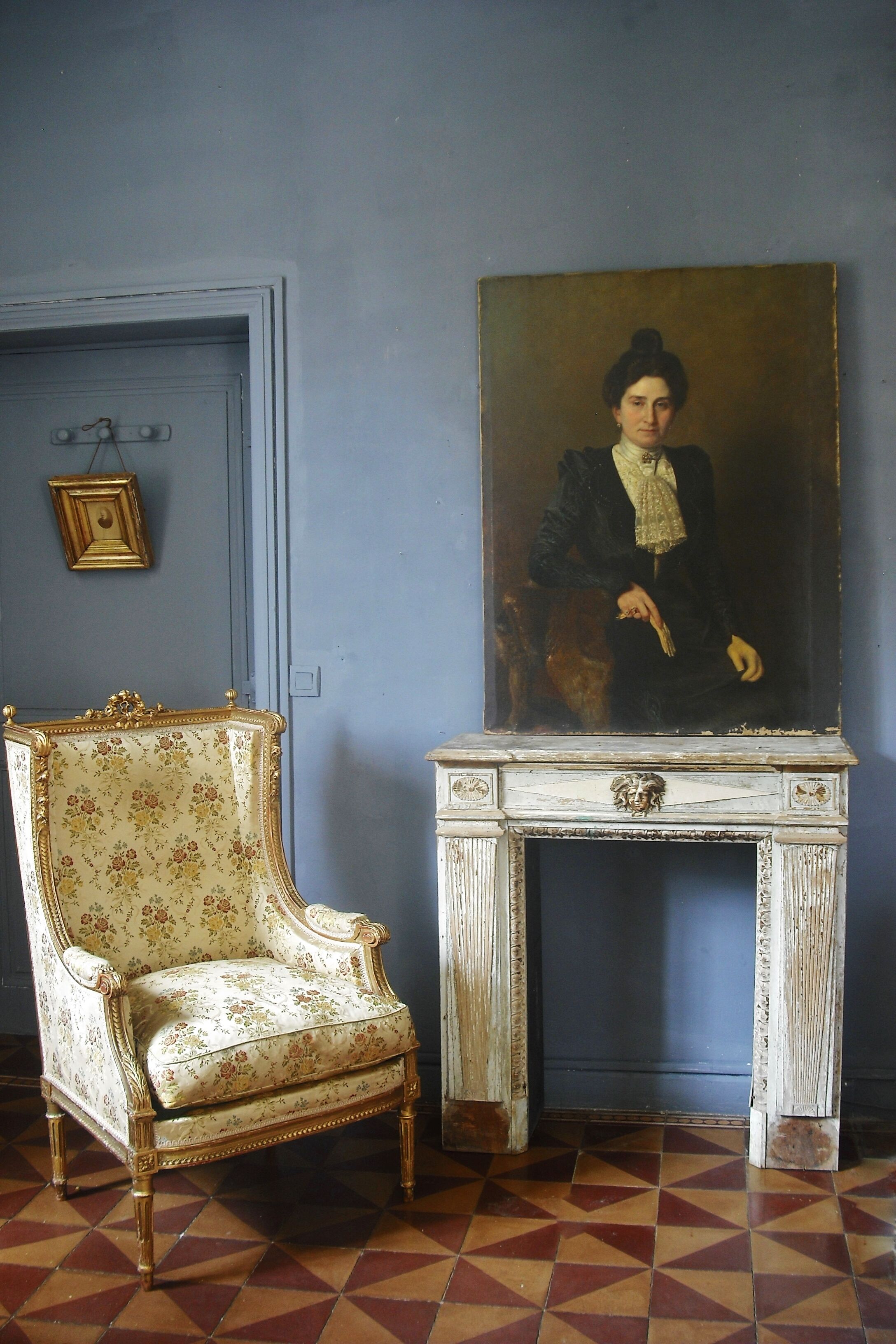 Portrait Adolphe Demange 116 X 89 Elegant at gloves 1899