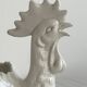 Pottery ceramic rooster - dish.