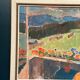 Swedish Oil on Panel – “Balcony View” by John Hedman