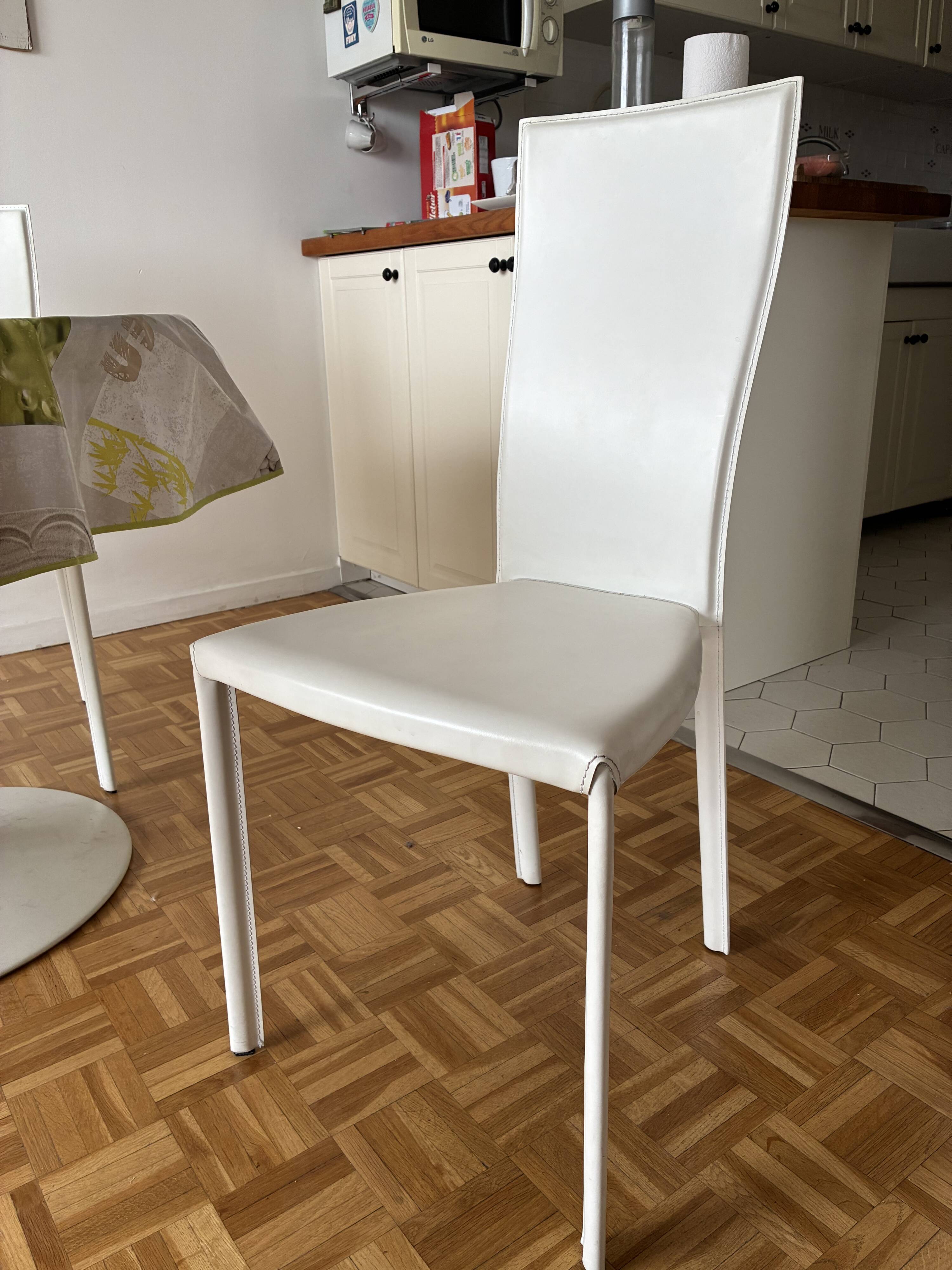 4 Cattelan Italia chairs