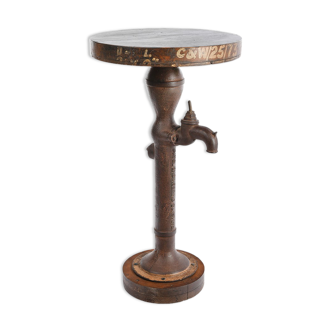 Fountain harness in iron and wood