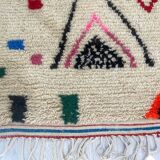 Handmade wool berber rug 260 x160 cm