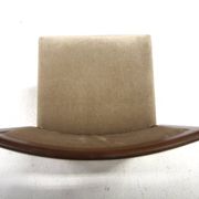 Set de 2 chaises scandinave en noyer, Suède, 1970