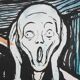 Edvard Munch: The Scream, signed lithograph