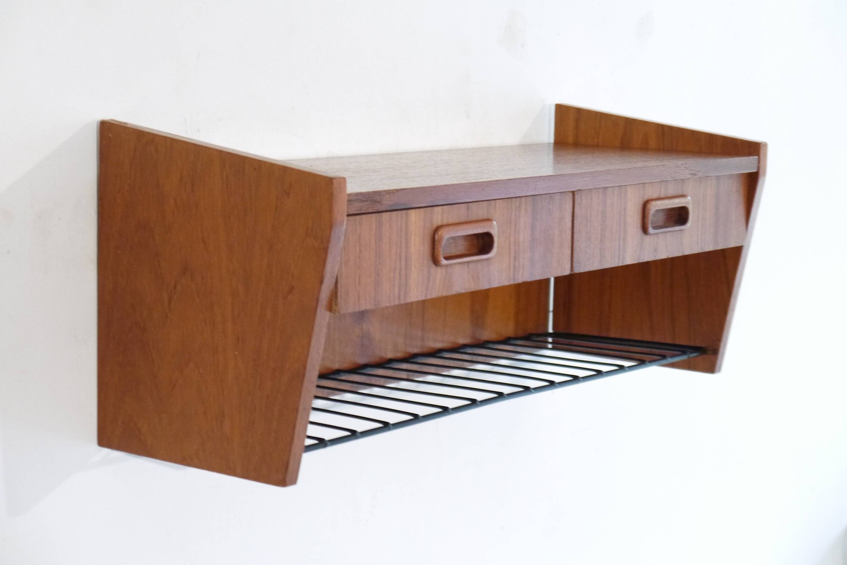 Etagère scandinave en teck 1960
