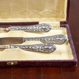 800 Silver Standard Silverware Set, 1930s, Set of 3
