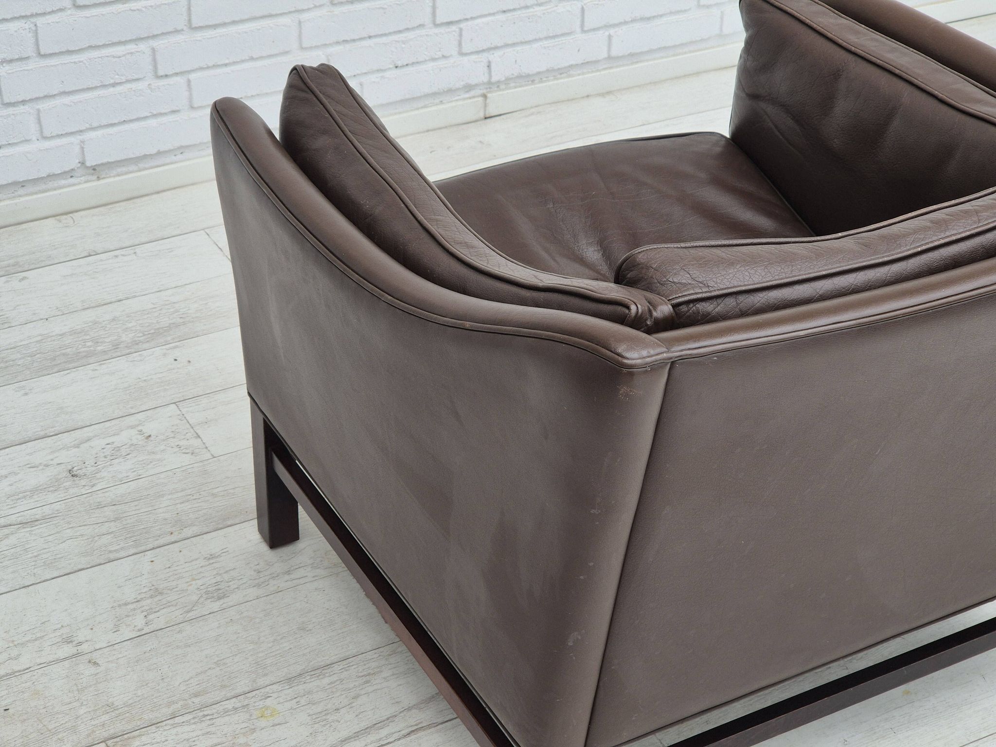 1970s, Danish design by Georg Thams for Grant Møbelfabrik, lounge chair, original condition.