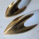 Paire d' appliques Space Age 70'
