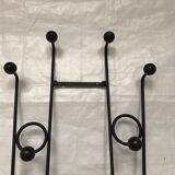 Vintage wall coat rack 60s