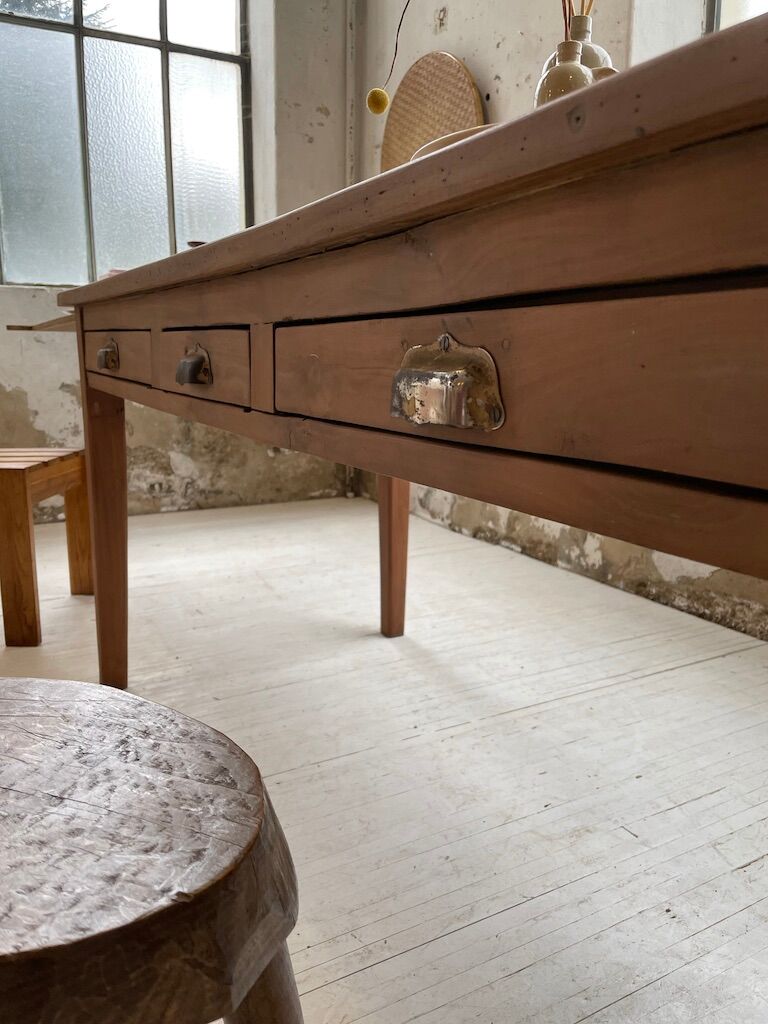 Cherry farm table - oak 2m60