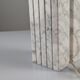 Carrara marble Art Deco lamp base 1940s