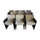 Fauteuils par Kazuhide Takahama pour Studio Simon, 1970s, Set de 10