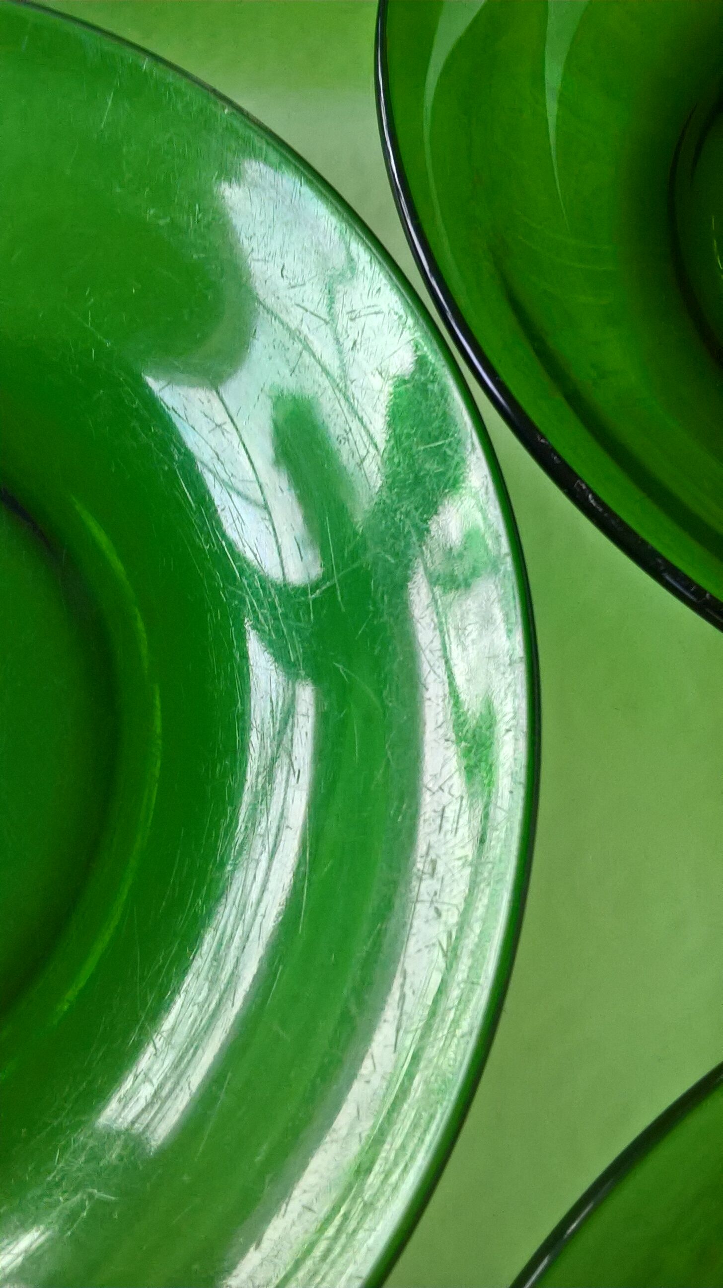 Lot of 6 hollow plates Vereco