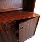 Display cabinet - rosewood - Danish design - Erik Brouer - Brouer Møbelfabrik - 1960s