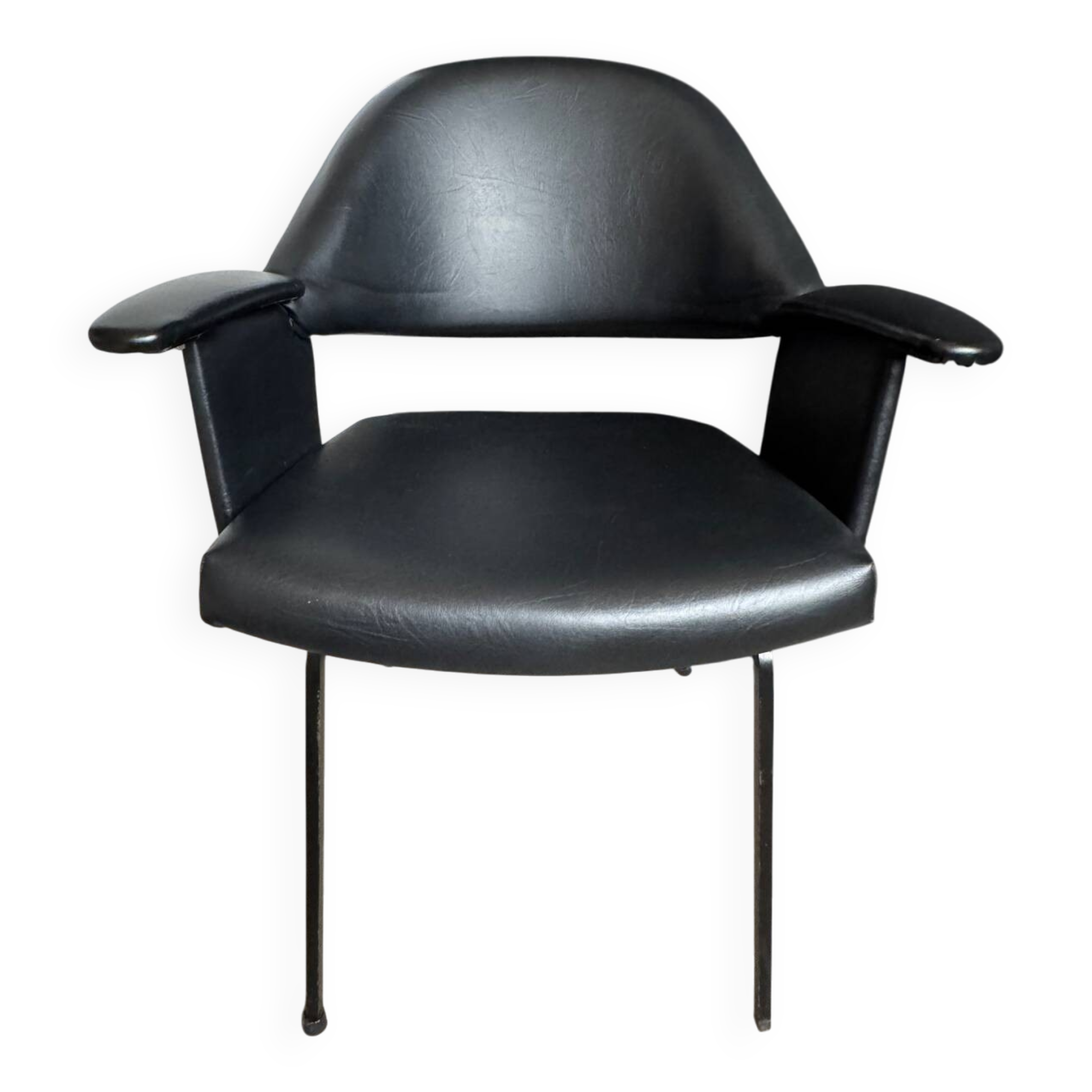 Black armchair from the 1950s