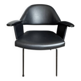 Black armchair from the 1950s
